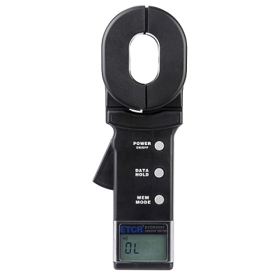 Xtester-ETCR2000 Clamp Earth Resistance Tester 0.010Ω~1000Ω,CT Size: 55mmX32mm,Ground Resistance Clamp meter