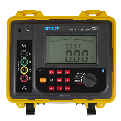 Xtester-ETCR3100C-2/3/4Wires Earth Resistance Soil Resistivity Tester,ground resistance tester,GEO Tester