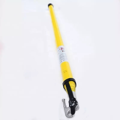 MEWOI-JJTS Series 3-15M, 2-9 Sections,10-500KV Triangular shaped telescopic hot sticks,Triangle Hot Stick Telescopic for Cutout Fuse Surge Arrester Hv Telescopic Insulation Operating Rod