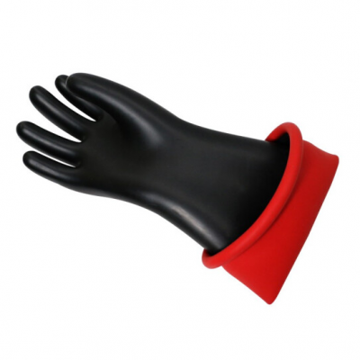 Xtester-R020-20KV high voltage Electrician Prevent Electric Natural latex insulated insulating gloves-Latex