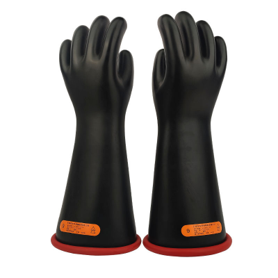 Xtester-R040-40KV high voltage Electrician Prevent Electric Natural latex insulated insulating gloves-Latex