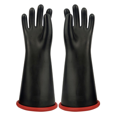 Xtester-R040-40KV high voltage Electrician Prevent Electric Natural latex insulated insulating gloves-Latex