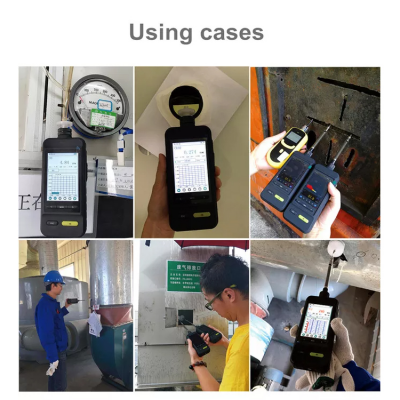 Musktool-SKZ1050E-CO2 Combustible Gas Analyzer carbon dioxide Location Concentration Meter Smart Sensor Gas Leak Detector
