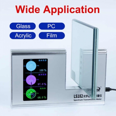 Musktool- LS182 SHGC TSER Automatic Solar Film Transmission Meter Window Film Tint Tester
