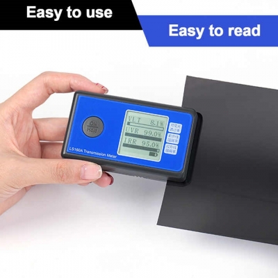 Musktool- LS160 Digital Solar Film Transmission Meter Visible Light Transmittance