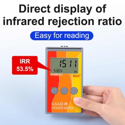 Musktool- LS122 Measuring IR Infrared Power and Rejection Rate Tint Measuring Device Advanced Window Tint Tester