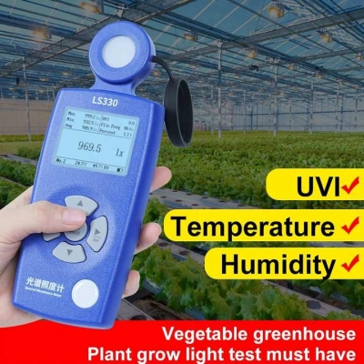Musktool- LS330 CRI Ra CCT SDCM UVI UV Index Lux Tester