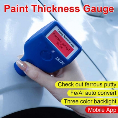 Musktool- LS220 Car Paint Detector Coating Thickness Meter Measuring Device