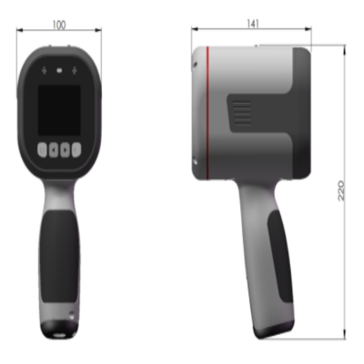 Musktool- MEWOI-LROD01-max 200 meters Handheld Laser Methane CH4 Remote Detector，Handhold laser methane telemeter