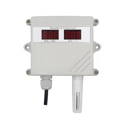 Musktool-RS-WS---SMG---EX Manufacture Analog RS485 Air Temperature Humidity Sensor with Display Screen