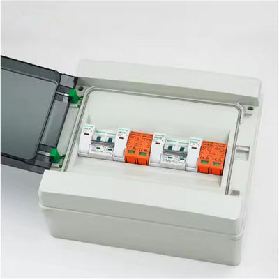Musktool-SHLX-PV-Dc 1-4string 1000v Ip66 Panel Array Power Solar Pv String Combiner Box 4 Input 1output