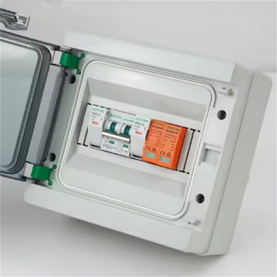 Musktool-SHLX-PV-Dc 1-4string 1000v Ip66 Panel Array Power Solar Pv String Combiner Box 4 Input 1output