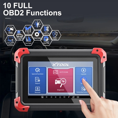 Musktool-For XTOOL D7 Auto Diagnostic Tools All System Code Reader & Key Programmer OBDII Scanner Made of Durable PK MK808 CRP909E