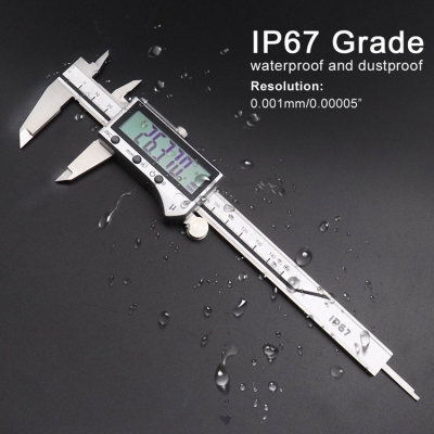 Musktool-CTCDE200T-IP67 Water-proof Electronic Vernier Caliper High Accuracy Digital Caliper With Inductive Measuring System