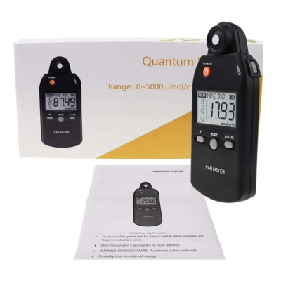 musktool-PAR355 Portable luminous flux meter, photosynthesis radiometer, PPFD photometric intensity spectrometer, illuminance meter, PAR meter
