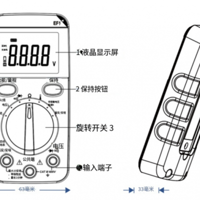 Musktool-25B NEW POCKET MULTIMETER